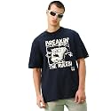 Bewakoof Men39s Graphic Print Oversized Fit T-Shirt