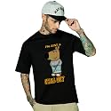 Bewakoof Men39s Graphic Print Oversized Fit Half