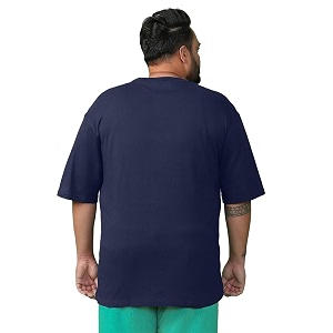 Bewakoof Mens Graphic Printed Oversized Fit Half