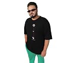 Bewakoof Men39s Graphic Printed Oversized Fit Half