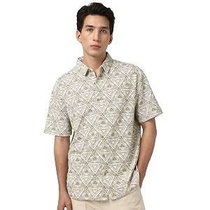 Bewakoof Mens Oversized Fit Shirt