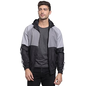 Bewakoof Mens Polyester Regular Fit Windcheater Jacket