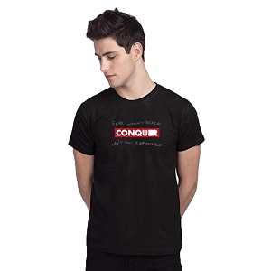 Bewakoof Mens Printed 100 Cotton T-Shirt -