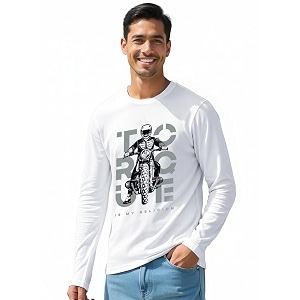 Bewakoof Mens Printed Regular Fit Full Sleeve