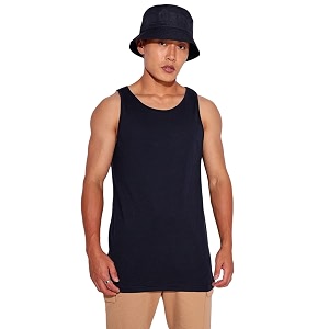 Bewakoof Mens Solid 100 Cotton Vest- Regular