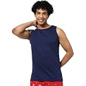 Bewakoof Men39s Solid 100 Cotton Vest -