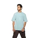 Bewakoof Men39s Solid Oversized Fit Half Sleeve
