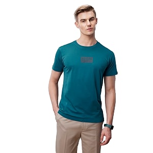 Bewakoof Mens Typography Regular Fit Half Sleeve