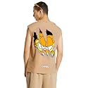 Bewakoof Men's Cartoon Loose Fit Vest