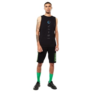 Bewakoof Men Lost Mountains Graphic Print Black