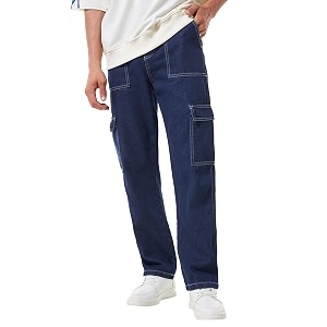 Bewakoof Men Mid Rise Baggy Regular Fit