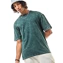 Bewakoof Mens Self Design Oversized Fit Half