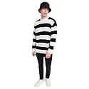 Bewakoof Men's Typography Oversized Fit Full Sleeve Round Neck Acrylic Sweater