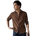 Bewakoof Mens Solid Regular Fit Full Sleeve
