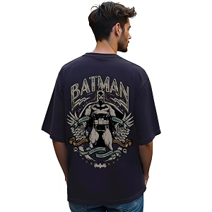 Bewakoof Official DC Merchandise Mens 100 Cotton