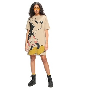 Bewakoof Official Disney Merchandise Womens Graphic Printed