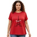 Bewakoof Women39s Cotton Graphic Print Relaxed Fit