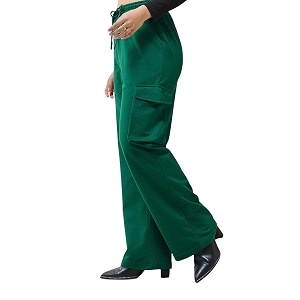 Bewakoof Womens Cotton Regular Fit Track PantTrack
