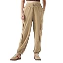 Bewakoof Women39s Cotton Super Loose Fit JoggersBewakoof