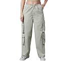 Bewakoof Women39s Relaxed Fit Mid Rise Pants