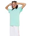 Bewakoof Women's Solid Boyfriend Fit Half Sleeve Round Neck Cotton T-Shirt_482554_Green_2XL