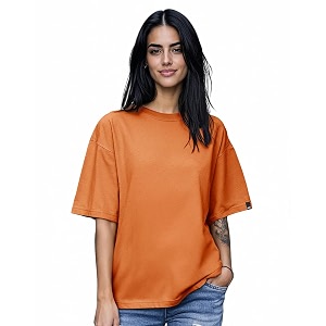 Bewakoof Womens Solid Oversized Fit Half Sleeve