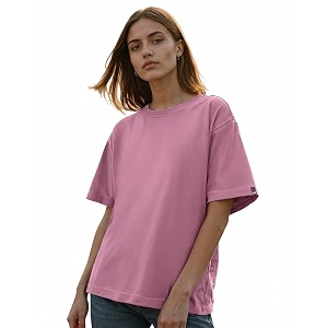 Bewakoof Womens Solid Oversized Fit Half Sleeve