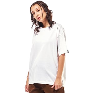 Bewakoof Womens Solid Oversized Fit Half Sleeve