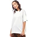 Bewakoof Women39s Solid Oversized Fit Half Sleeve