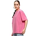 Bewakoof Women39s Solid Oversized Fit Half Sleeve