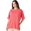 Bewakoof Women39s Solid Oversized Fit Half Sleeve