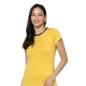 Bewakoof Women Plain Solid Half Sleeve Round Neck T-Shirt