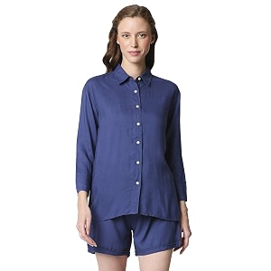 Bewakoof Women Womens Solid Shirt Shorts