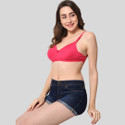 Bewild Bewild backless padded bra Women Everyday Lightly Padded Bra