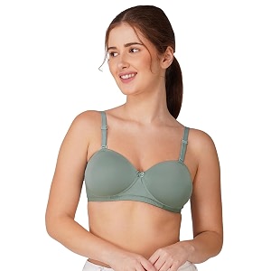 BEWILD Women Balconette Bra Lightly Padded