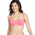 BEWILD Women Balconette Bra Lightly Padded