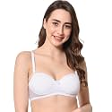 BEWILD Women Balconette Bra Lightly Padded