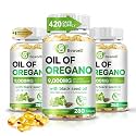 BEWORD Oil of Oregano with Black Seed Oil, 840 Softgels