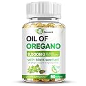 BEWORD Oil of Oregano with Black Seed Oil, 90 Softgels, 9000mg Per Serving