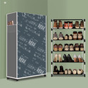 BEYKURY 5 Tier Foldable Shoe Rack – Space Saver, Universal for Entry, Bedroom & Balcony Plastic Shoe Stand