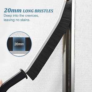 beyond basic gap cleaning brush hard bristle gap brush cleaning multipurpose crevice cleaning brush dead corner cleaning used for home toilet bathroom kitchen tiles window slots 6 pcs