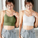 BEYONDIMAGINE [Premium Quality] Full Coverage Women Cami Bra Women Cami Bra Lightly Padded Bra