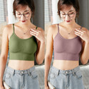 BEYONDIMAGINE [Premium Quality] Full Coverage Women Cami Bra Women Cami Bra Lightly Padded Bra