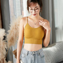 BEYONDIMAGINE [Premium Quality] Full Coverage Women Cami Bra Women Cami Bra Lightly Padded Bra