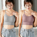 BEYONDIMAGINE [Premium Quality] Full Coverage Women Cami Bra Women Cami Bra Lightly Padded Bra