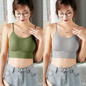 BEYONDIMAGINE Women Cami Bra Lightly Padded Bra