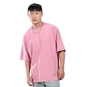 Beyoung Looper Solid Oversized Tshirt for Men