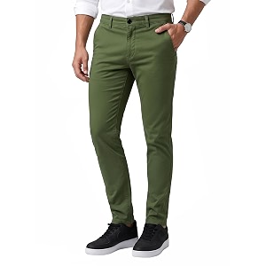 Beyoung Cotton Lycra Classic Fit Chino Pants