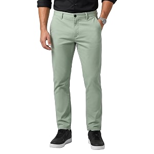 Beyoung Cotton Lycra Classic Fit Chino Pants