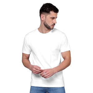 BEYOUNG Cotton Regular Fit Plain T-Shirt for